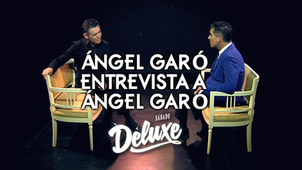 Solo él es capaz de sacar su verdadero yo: Ángel Garó entrevista a Ángel Garó en 'Sábado Deluxe'
