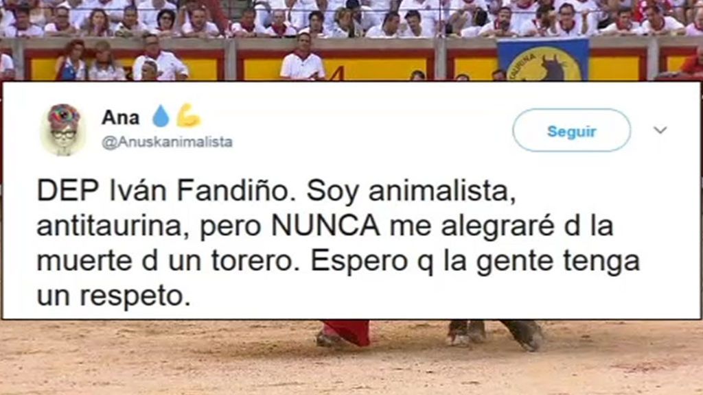 Polémica en las redes sociales tras la muerte de Iván Fandiño