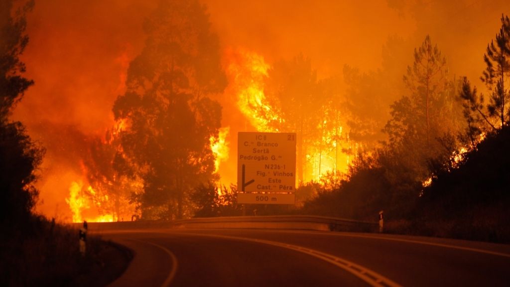 El incendio de Portugal en imágenes