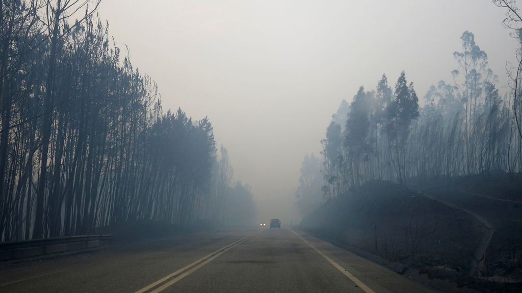 Región montañosa de Pedrogao Grande