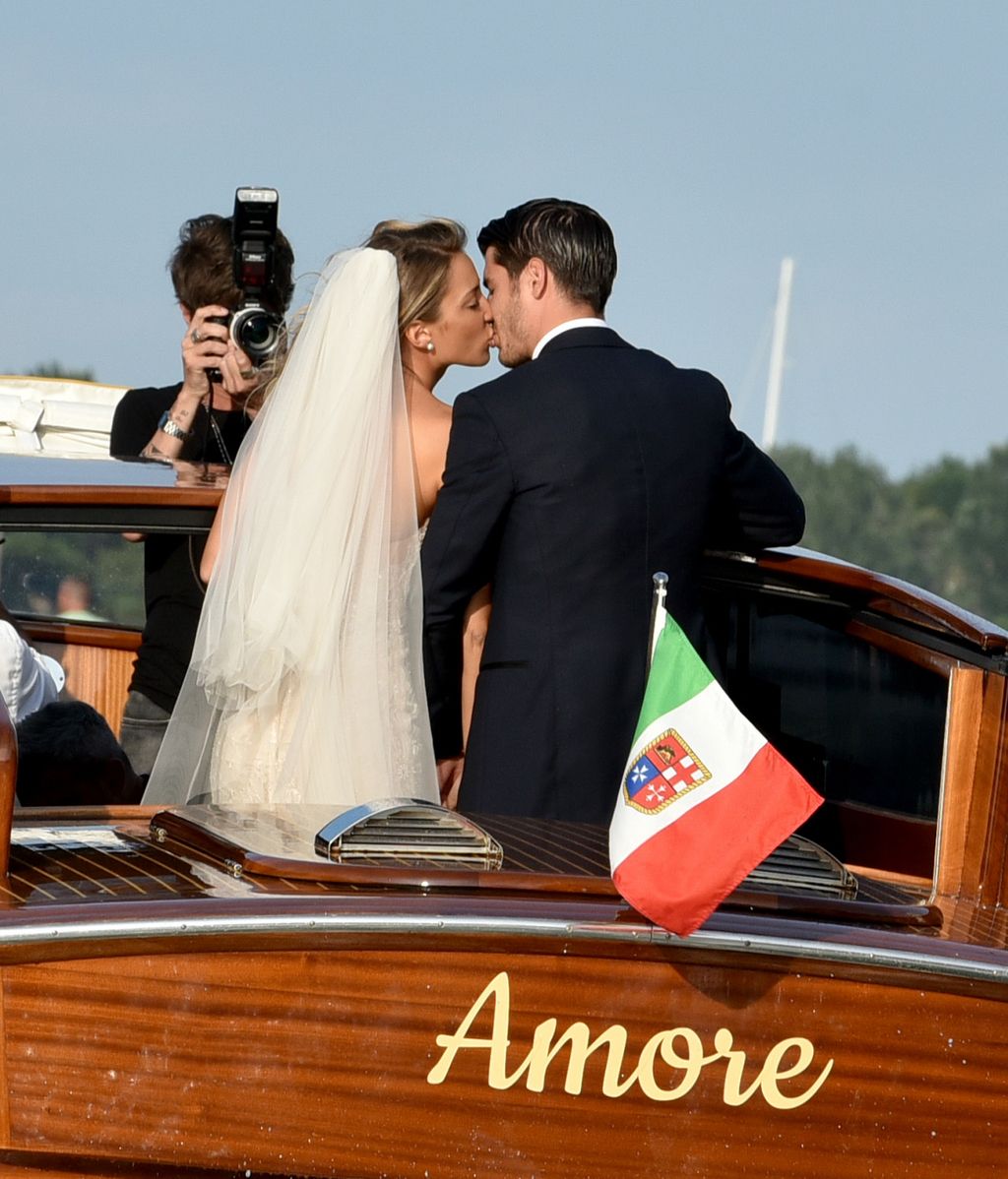 Las imágenes de la boda más romántica de Álvaro Morata y Alice Campello en Venecia