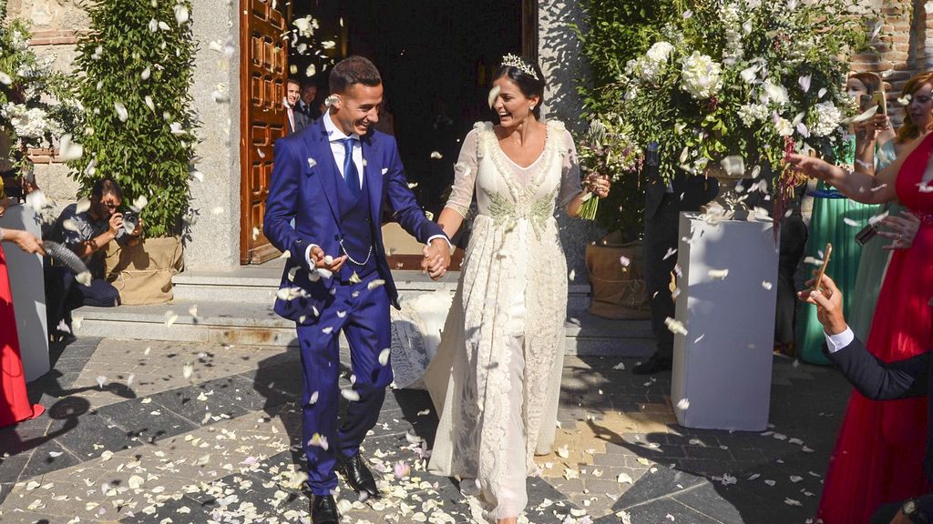 Macarena Jiménez y Lucas Vázquez se dan el ‘sí, quiero’ tras cuatro años de amor