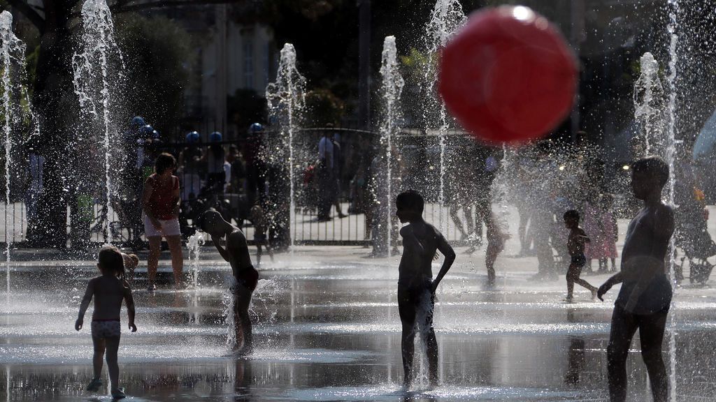 Altas temperaturas en Francia