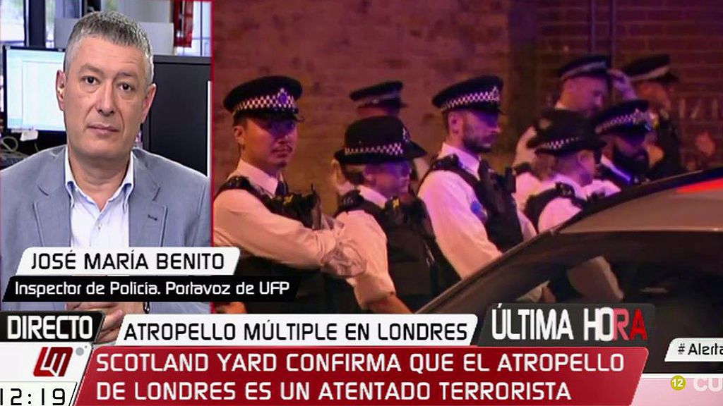 J.M. Benito, tras el atentado de Londres: “Estoy convencido de que no tiene nada que ver con Daesh o ISIS”