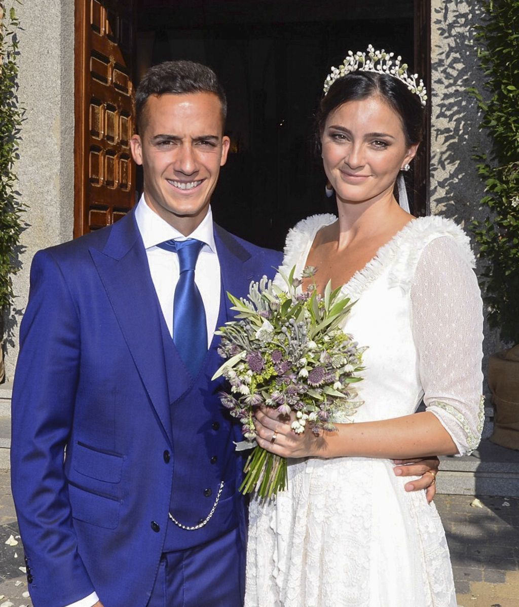 Macarena Jiménez y Lucas Vázquez se dan el ‘sí, quiero’ tras cuatro años de amor