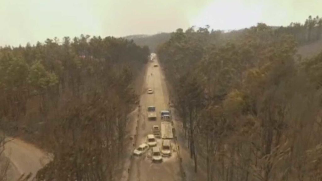 Incendio en Portugal: Los vecinos intentaron huir y encontraron la muerte en una carretera convertida en ratonera