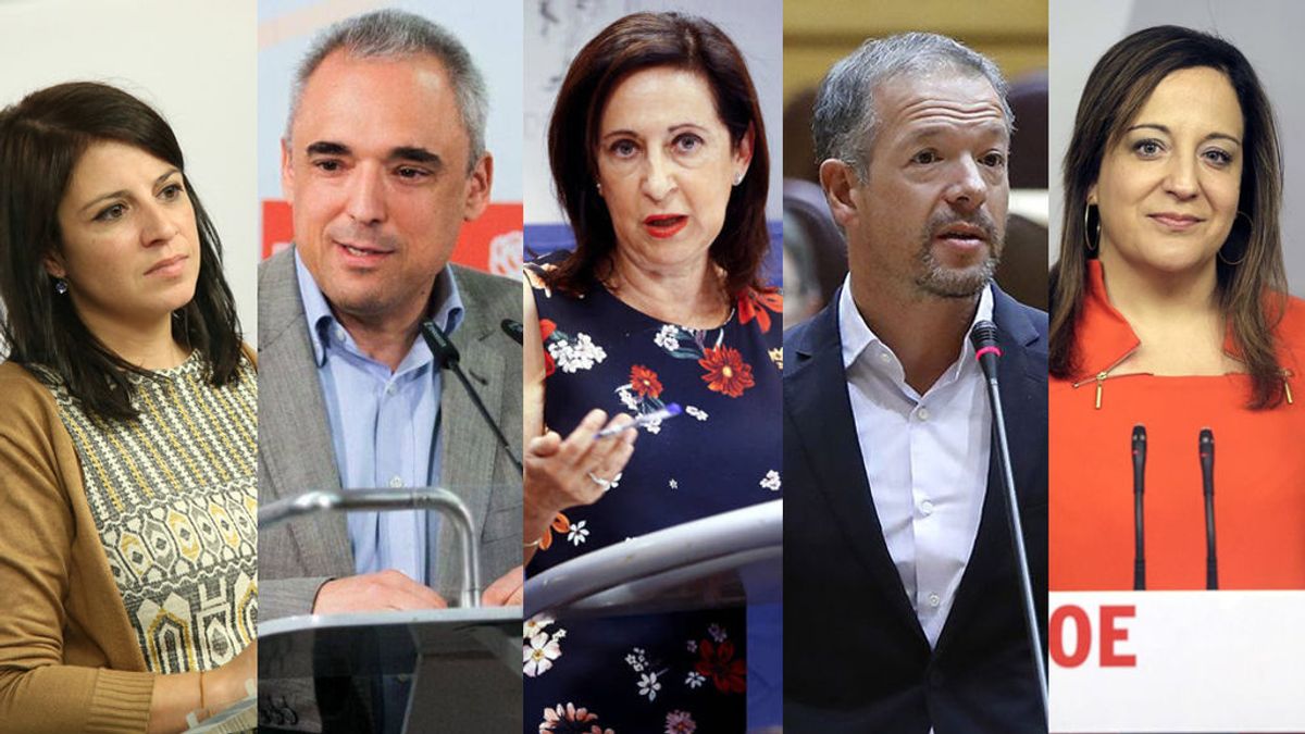 Las caras del nuevo PSOE de Pedro Sánchez