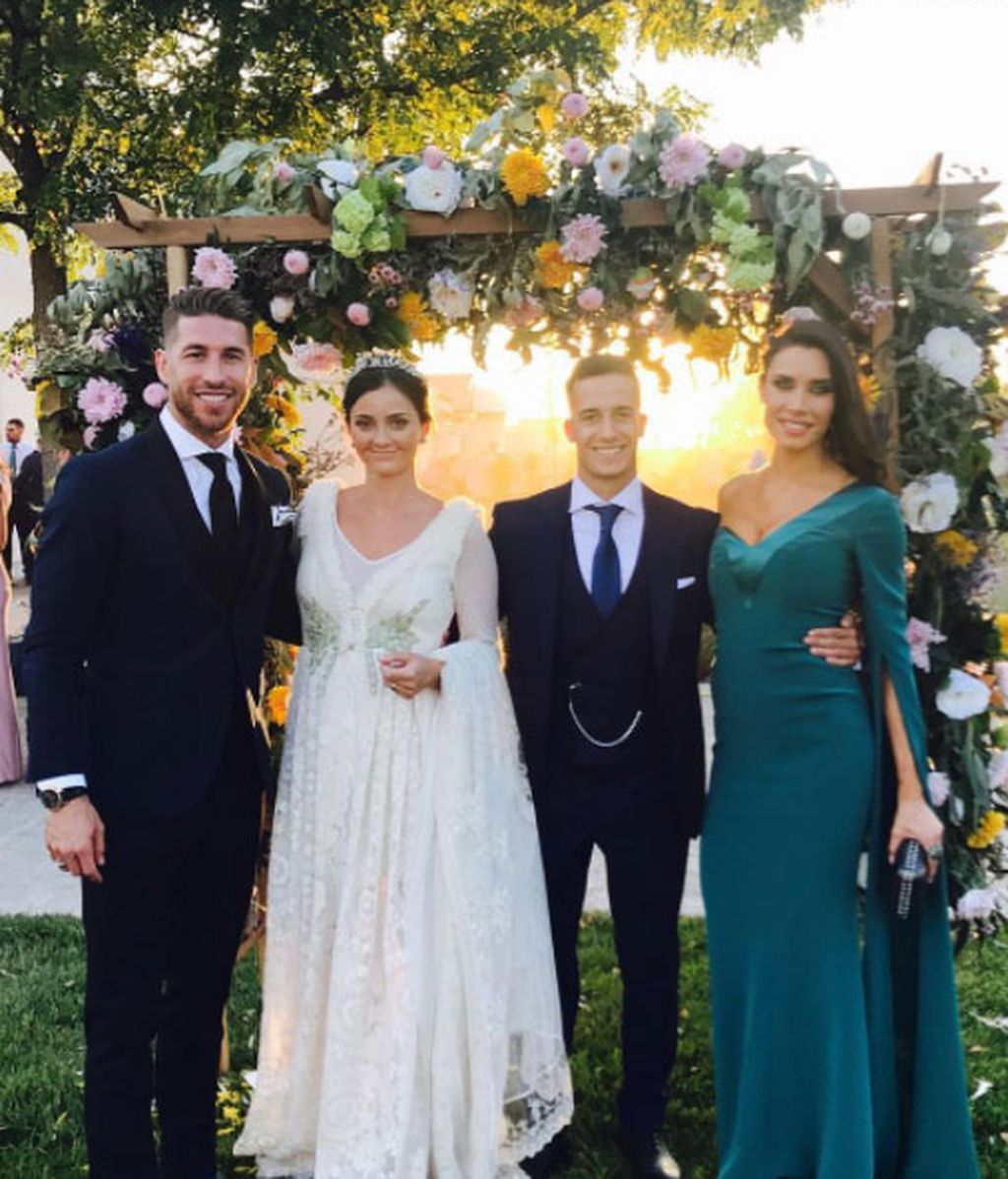 Macarena Jiménez y Lucas Vázquez se dan el ‘sí, quiero’ tras cuatro años de amor