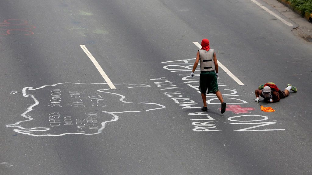 Protestas en Venezuela contra el Gobierno de Nicolás Maduro