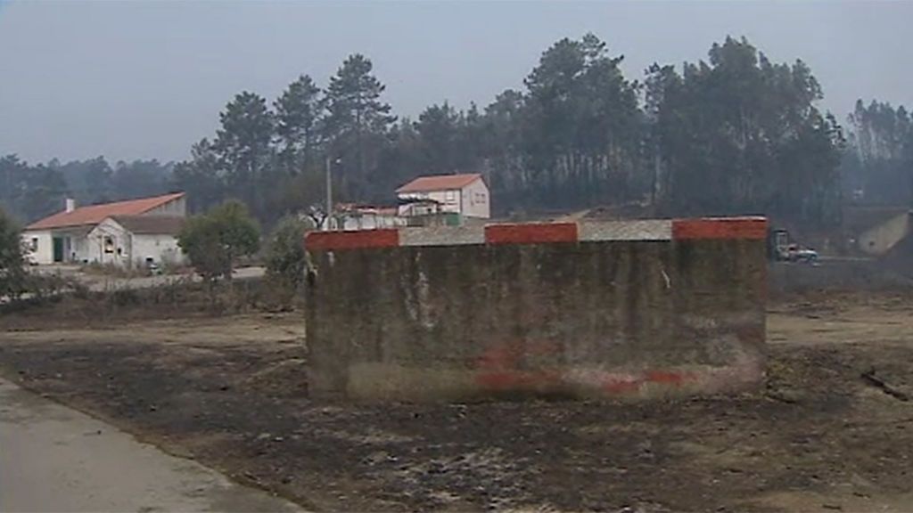 Sobrevivieron al incendio de Portugal pasando toda la noche en un depósito de agua