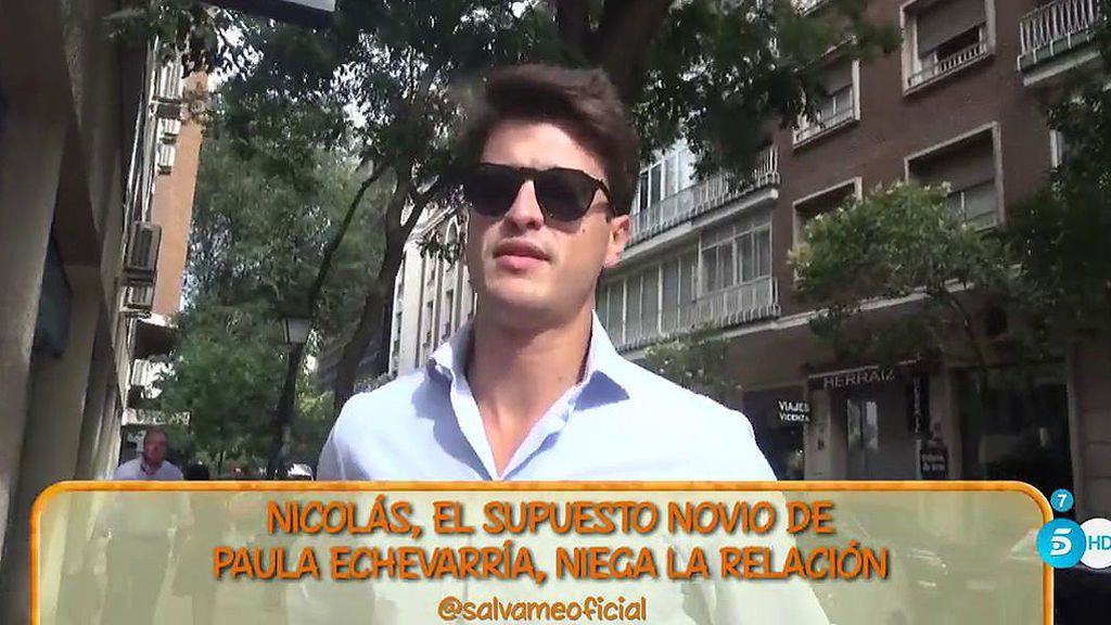 Nicolás Toth niega tener una relación con Paula Echevarría: “Es totalmente falso”