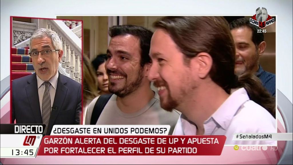 Gaspar Llamazares se une a Garzón: "Algo está fallando en Unidos Podemos"