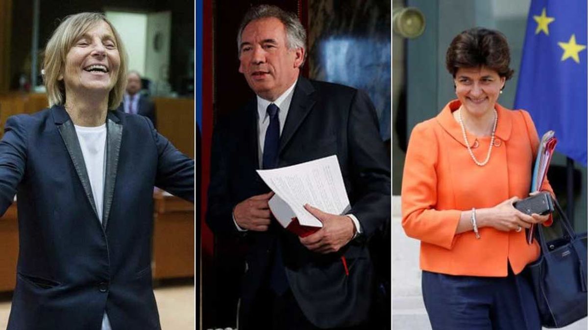 Dimiten tres ministros de Macron en dos días