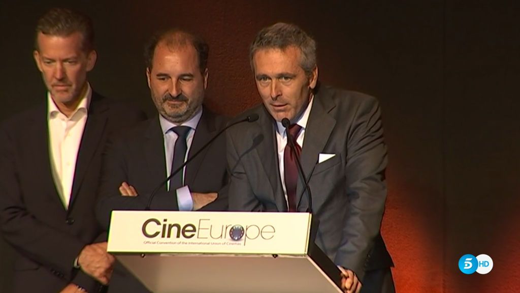 'Telecinco Cinema', premio ‘CineEurope’ al Productor Independiente del año