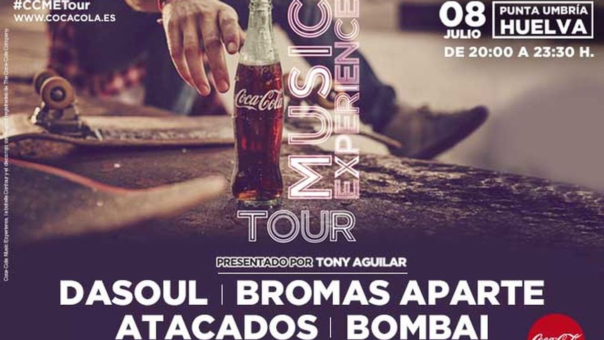 ¡Bombazo! Tenemos cartelazo para el Coca-Cola Music Experience Tour