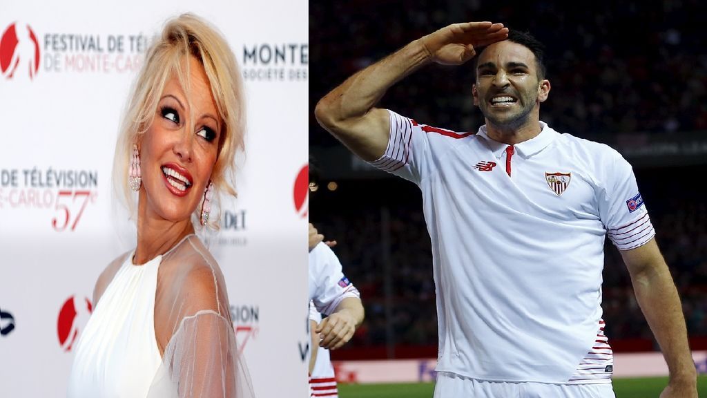 Pamela Anderson y el futbolista Adil Rami, juntos y 