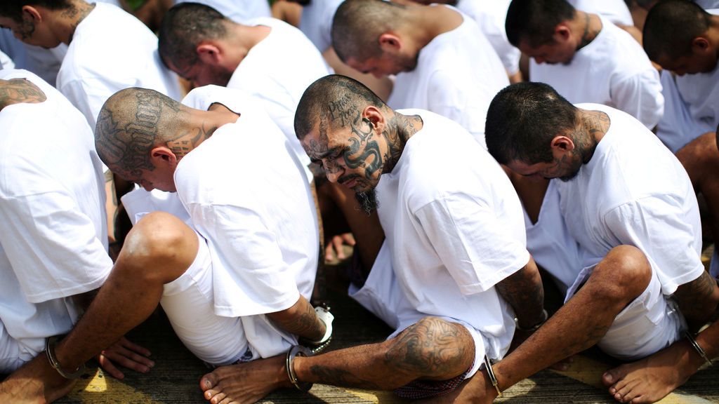 Detenidos de la Mara Salvatrucha