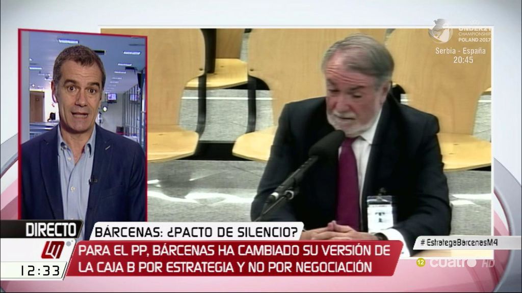 Toni Cantó: “El PP ya le ofreció un pacto a Bárcenas, hay que ver cuál le ofrece ahora”