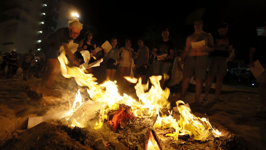 Las  mejores imágenes de la noche de San Juan