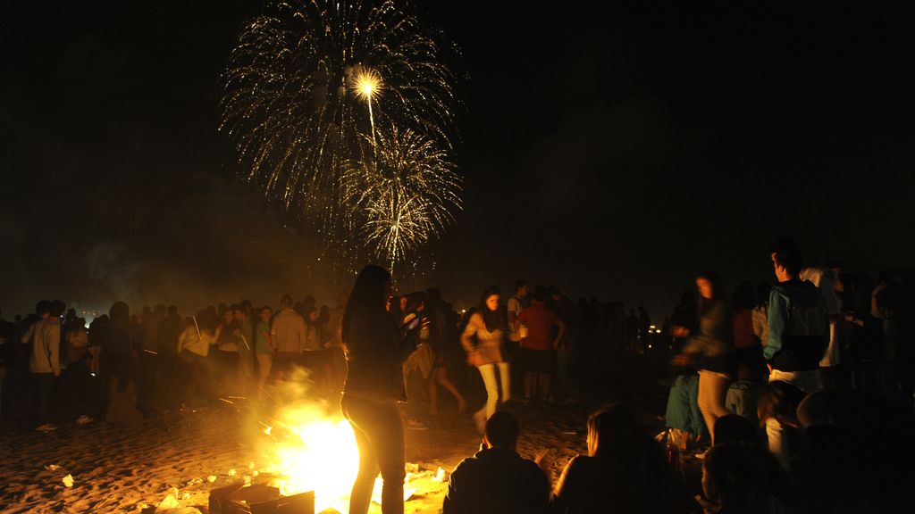 Las  mejores imágenes de la noche de San Juan