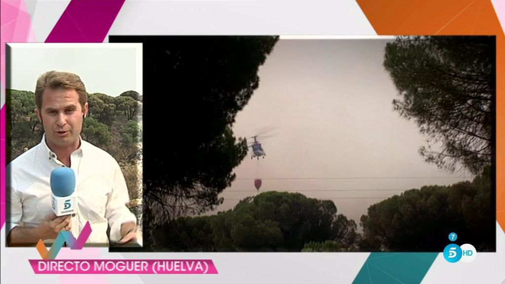 Última hora sobre el incendia de Doñana: "No está controlado"