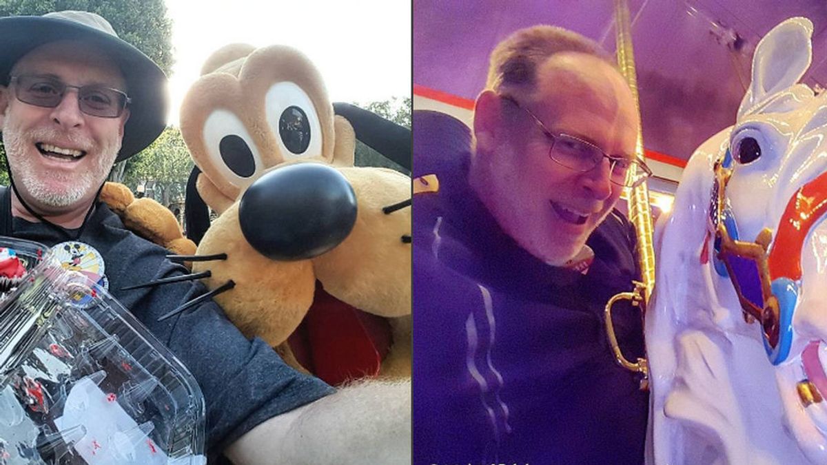 El hombre más feliz del mundo: lleva 2000 días consecutivos en Disneyland