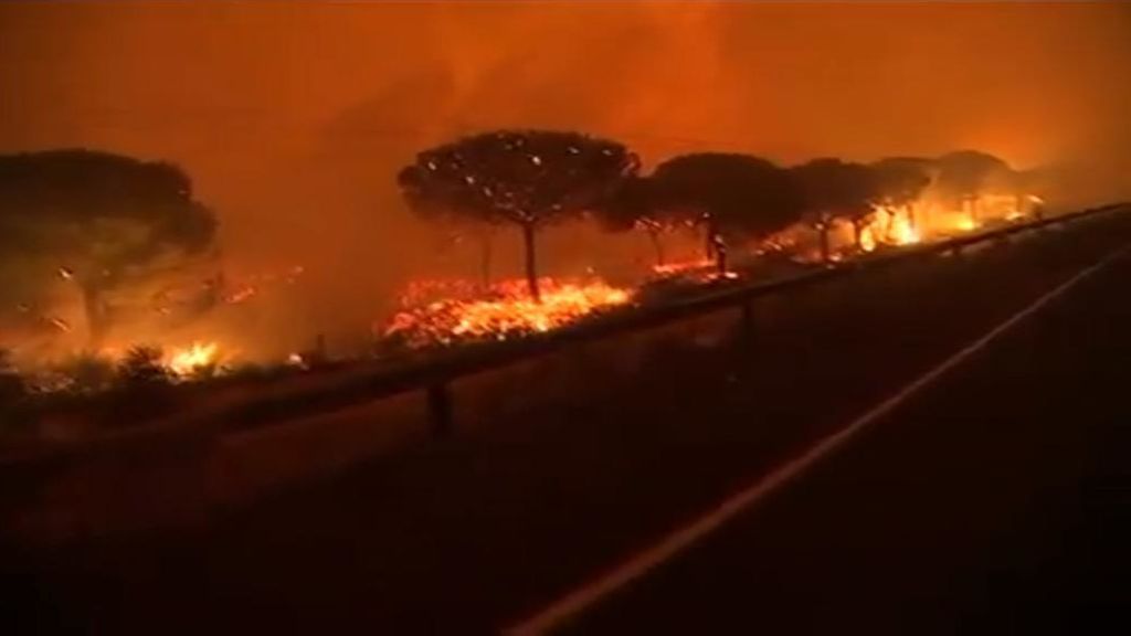 El incendio de Doñana, visto por los vecinos