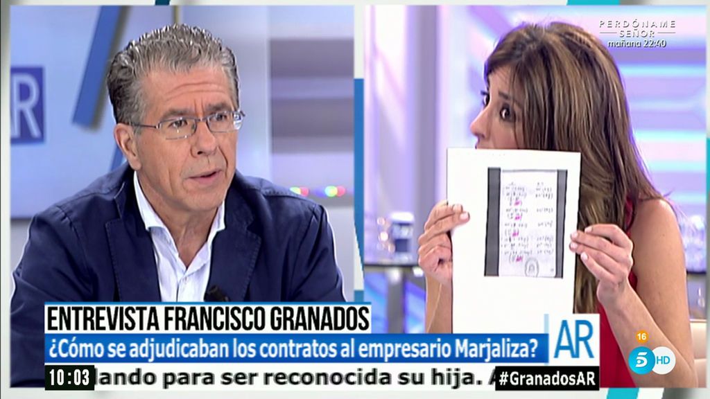 La moleskine de Granados, a examen: “En ningún sitio pone que esas cifras sean euros”