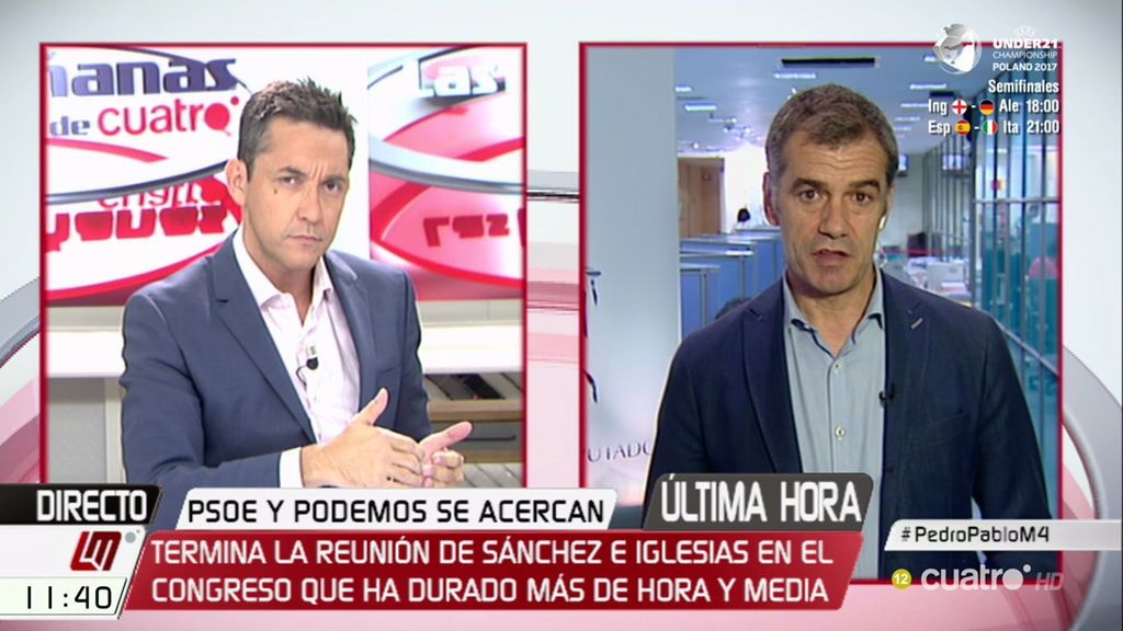 Toni Cantó: “La alternativa que airean de nuevo el PSOE y Podemos es un gobierno Frankenstein “