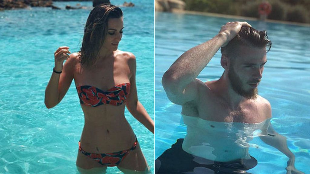 Edurne, una cama y un paraíso: así es la romántica foto de De Gea sobre su pareja