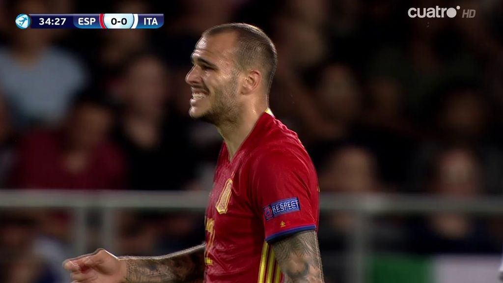 ¡Qué maravilla de Ceballos! Jugadón, 'cañito' y asistencia a Sandro: España roza el 1-0