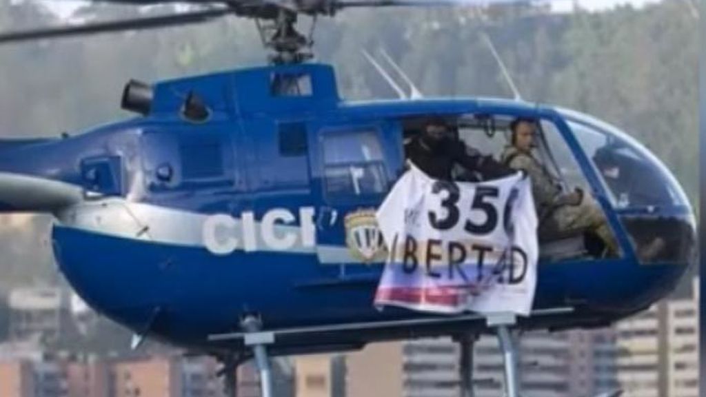 Un helicóptero con policías ataca el Tribunal Supremo venezolano
