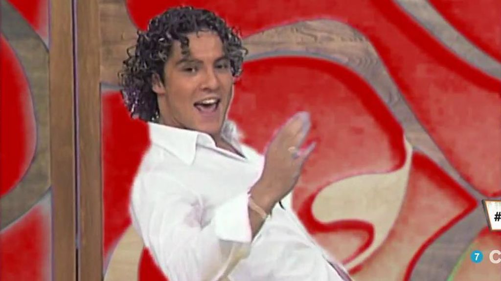 David Bisbal se marca un baile con la sintonía de Informativos Telecinco
