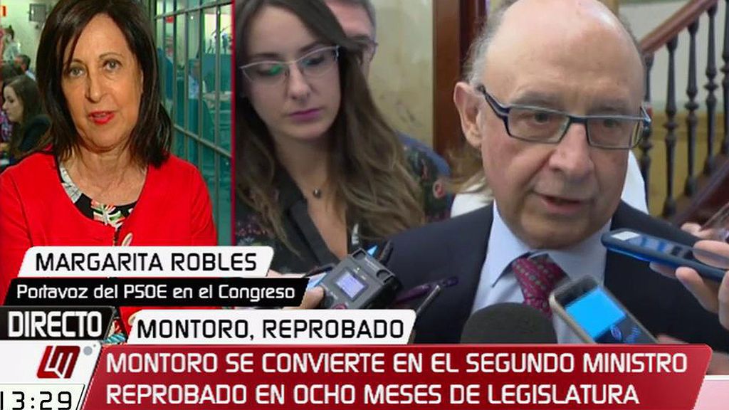 M. Robles: “No puede ser que el parlamento se pronuncie y el Gobierno mire a otro lado”