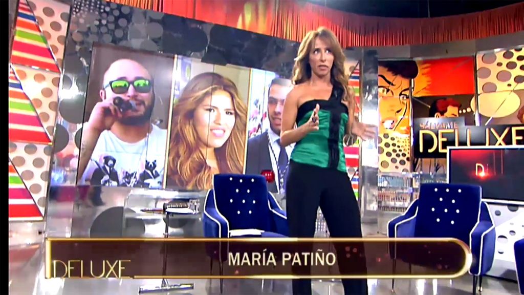 Así debutó María Patiño de presentadora en Telecinco, con 'regañina' a Alejandro Abad