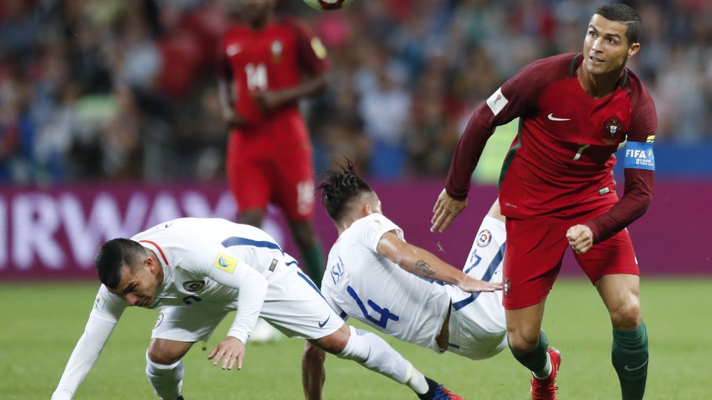 Sin Copa y sin palabras: Cristiano no pudo liderar a Portugal ante Chile