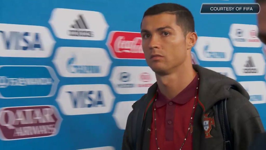 El enfado de Cristiano al salir del estadio tras perder contra Chile en la Confederaciones