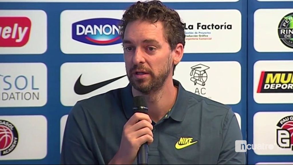 Pau Gasol sale en defensa de Piqué: "No se le puede reprochar nada, hay que ser tolerante con sus opiniones"