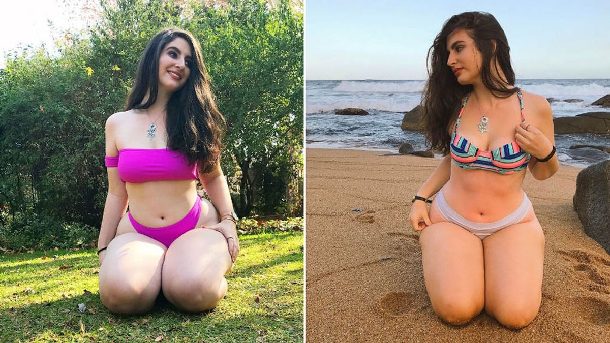 La foto viral de una chica en bikini: "Sexy no es una talla, sino un estado de ánimo"