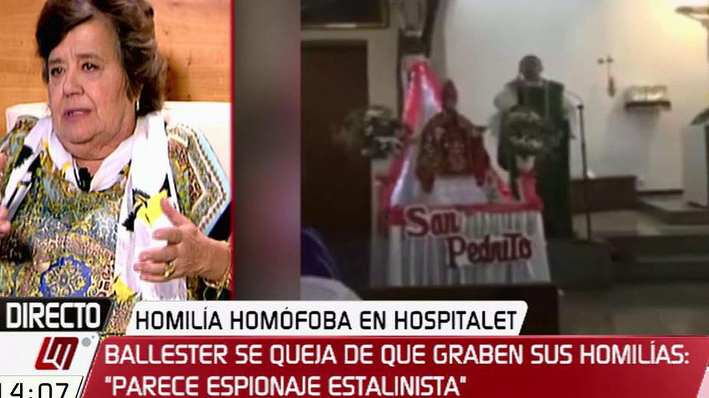 Almeida responde a las palabras homófobas del sacerdote Custodio Ballester