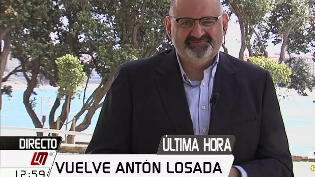 Antón Losada vuelve a ritmo de 'la marcha imperial' de 'Star Wars'