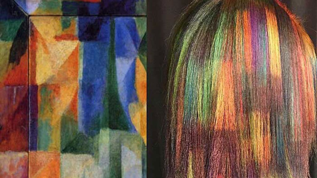 Obras de arte... ¡en el pelo!