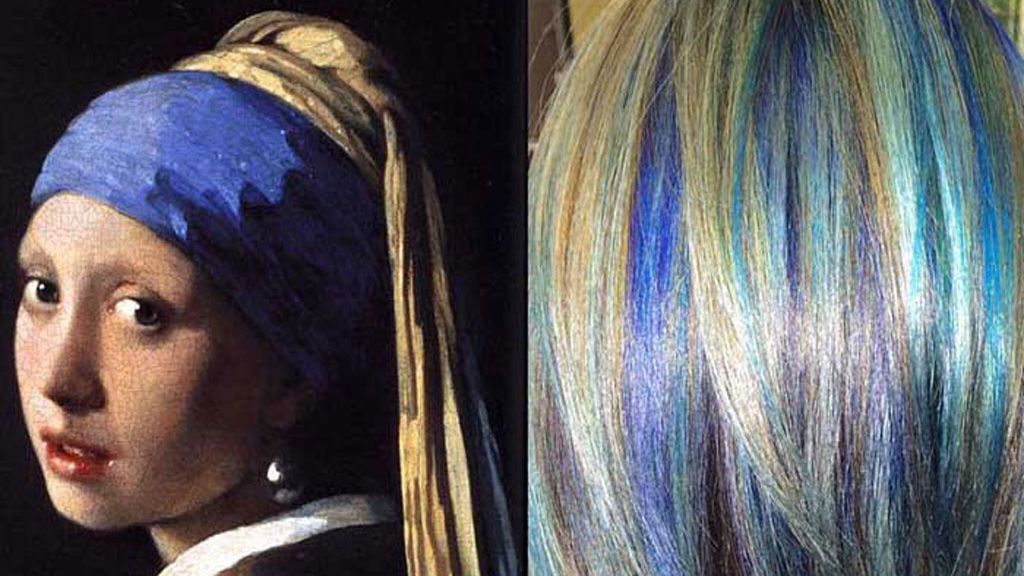 Obras de arte... ¡en el pelo!