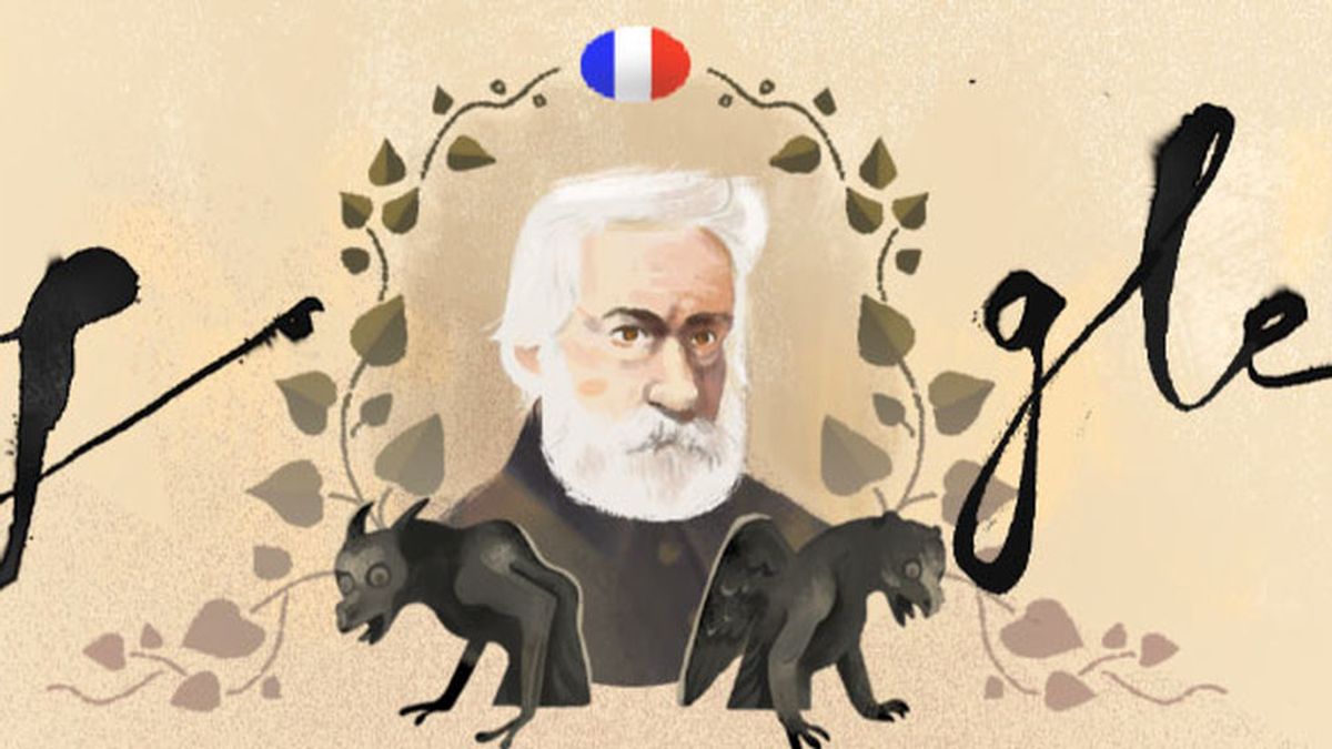 Google rinde homenaje a Los Miserables y Victor Hugo