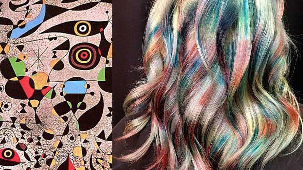 Obras de arte... ¡en el pelo!