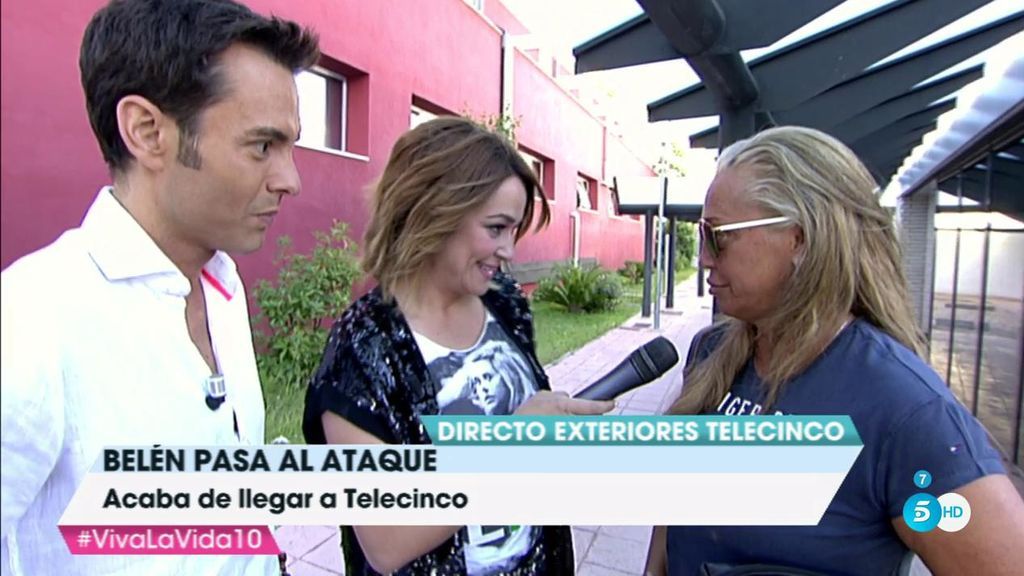 Toñi Moreno 'caza' a Belén Esteban a su llegada a Telecinco: "Vengo con todos los papeles"
