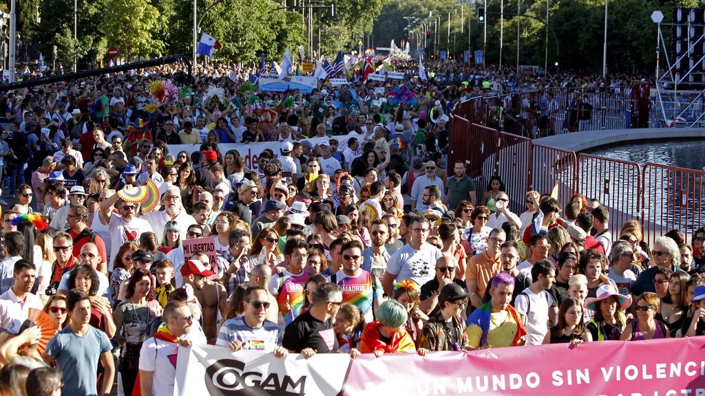 Madrid celebra la marcha más multitudinaria del World Pride