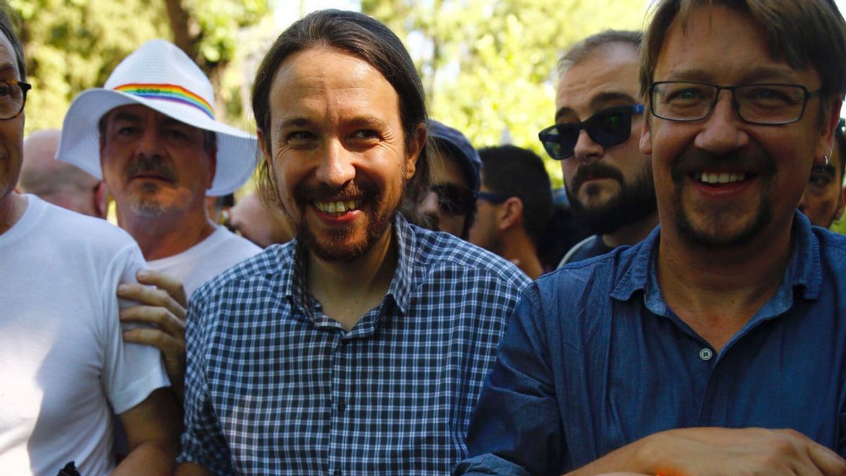 Pablo Iglesias en el Orgullo Gay de Madrid