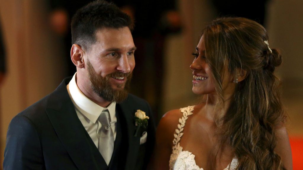 La increíble boda de Messi y Antonella y el beso de final de película