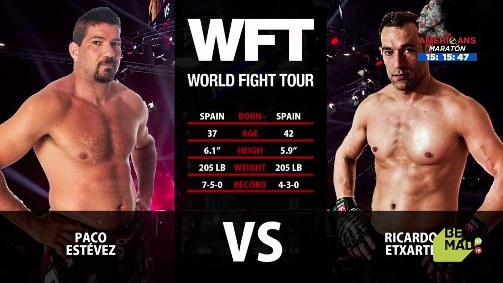 El combate Paco Estévez vs Ricardo Extarte íntegro
